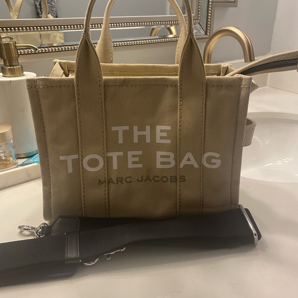 Marc Jacobs Tan Canvas Tote